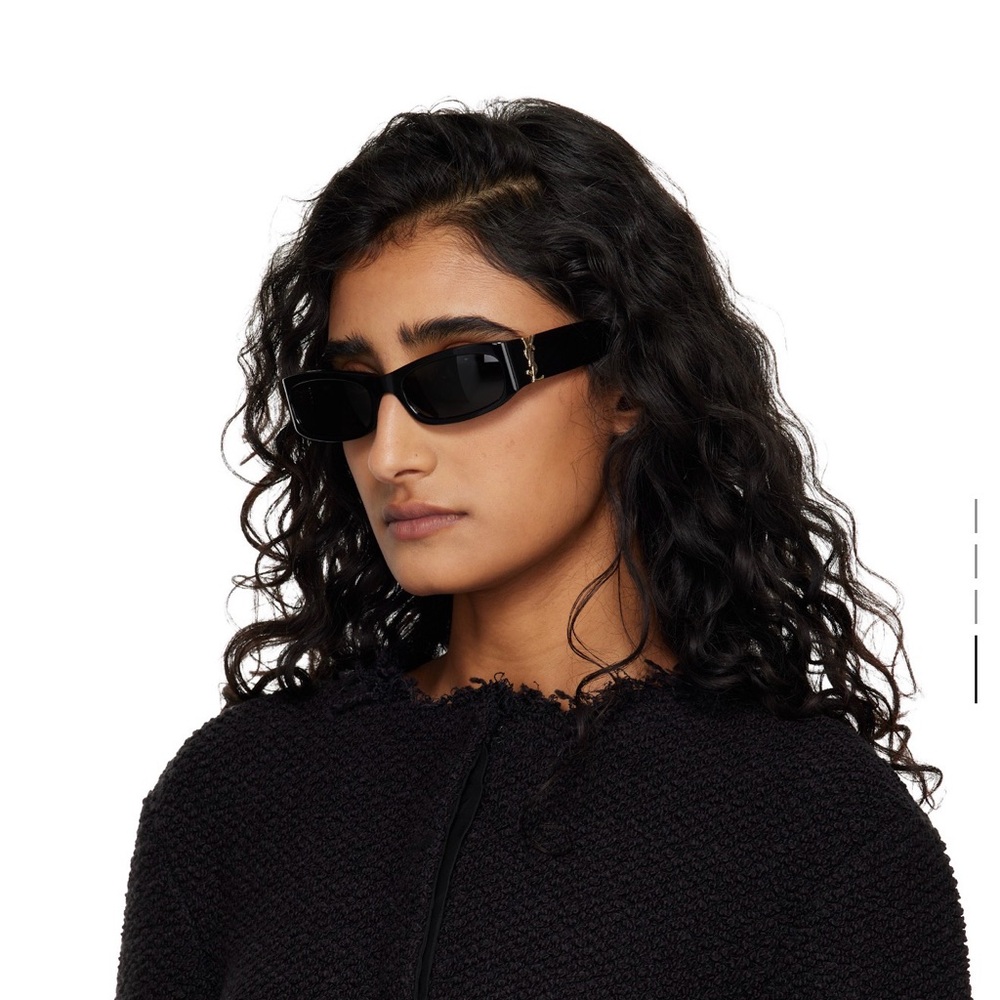 Saint Laurent Black SL M152 sunglasses